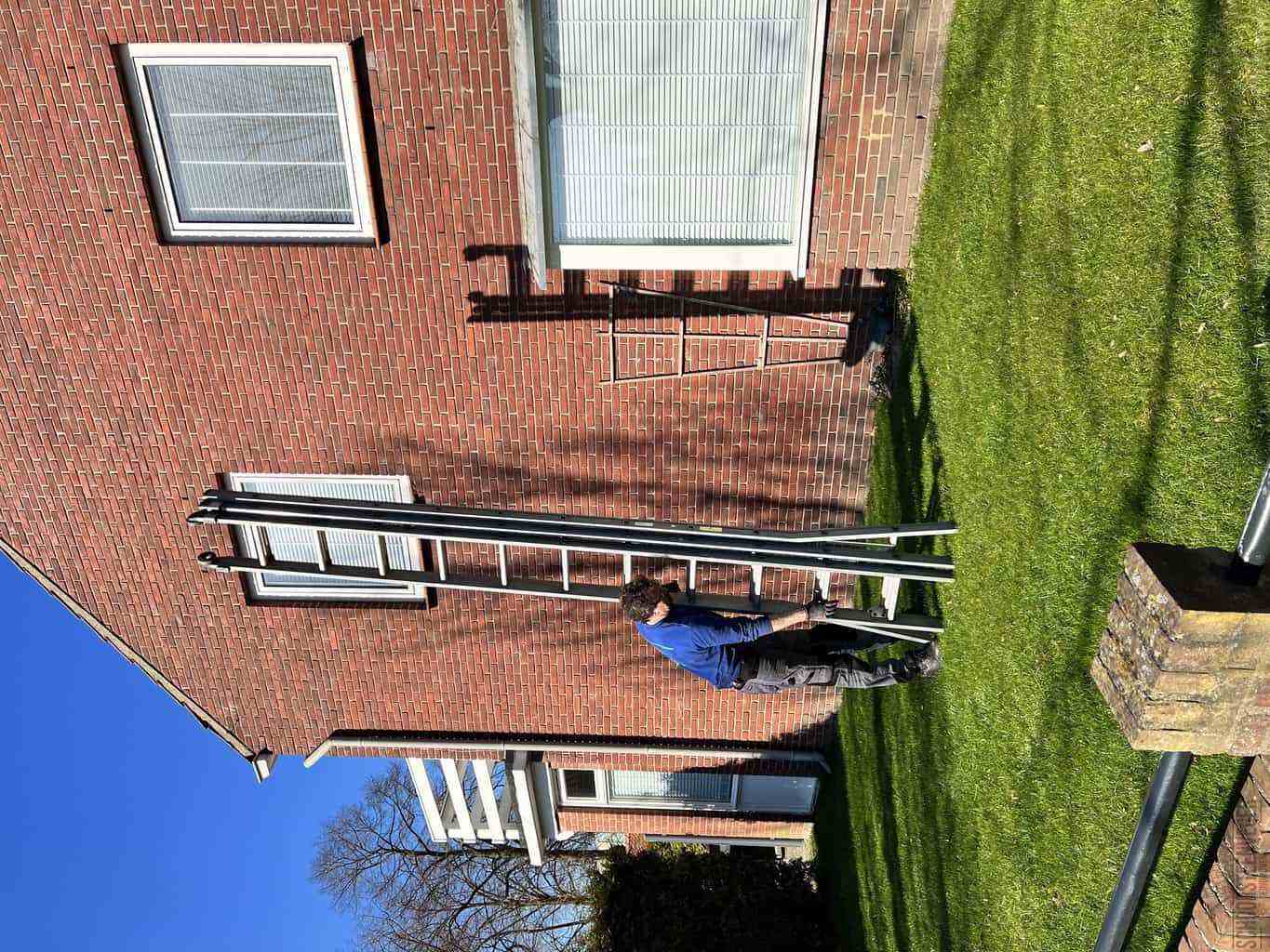Eindhoven schoorsteenveger huis ladder